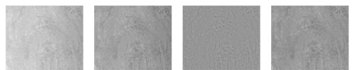 From left to right: Original | Radius Too High | Radius Too Low | Good Radius Value